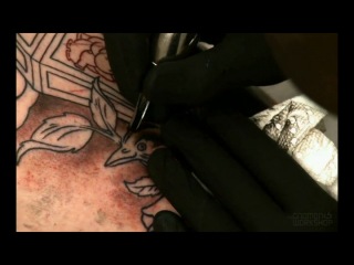 neo-traditional tattooing with link bossman